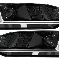 Griglia inferiore paraurti Coperture ACC Griglie laterali per Audi A4 B9 S-Line