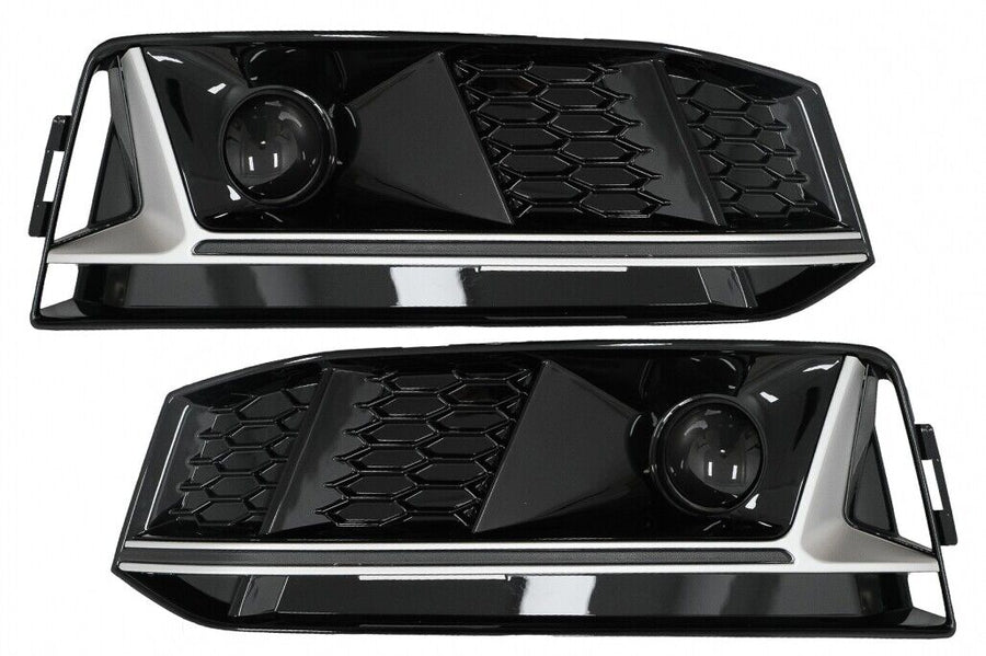 Griglia inferiore paraurti Coperture ACC Griglie laterali per Audi A4 B9 S-Line