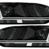 Griglia inferiore paraurti Coperture ACC Griglie laterali per Audi A4 B9 S-Line