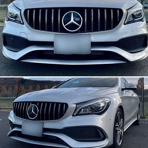 per Mercedes C117 CLA 2013-2018 Griglia Radiatore Panamericana AMG