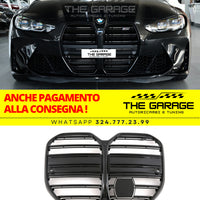 ⭐GRIGLIA M4 SPORTIVA PANAMERICA per BMW SERIE 4 G26 GRAN COUPE NERO LUCIDO