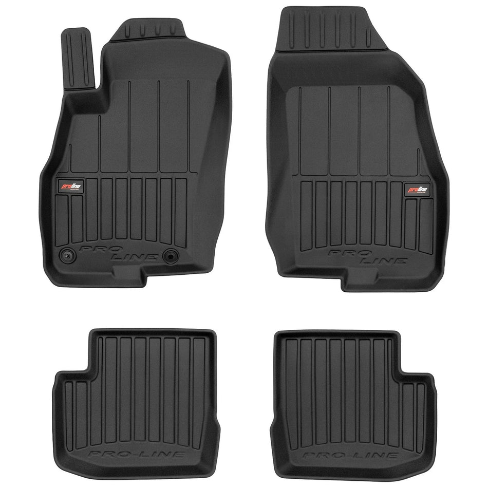Tappetini Auto TPE Frogum Pro-Line per Fiat Punto EVO 2009-2012 TPE set di tappe