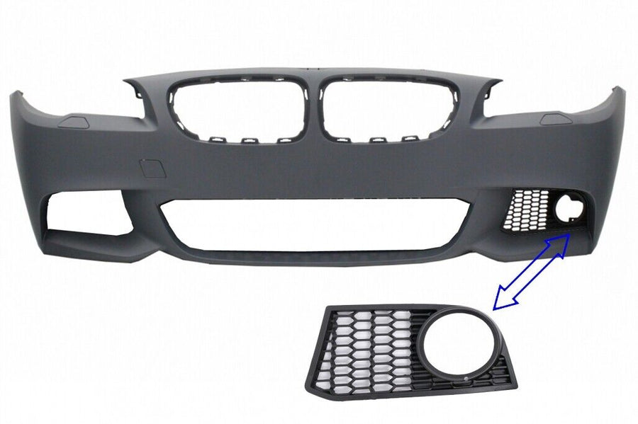Griglia fendinebbia LATO DESTRO per BMW Serie 5 F10 F11 NON LCI (2010-2014) solo