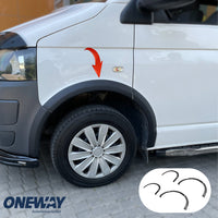 Copri passaruota compatibili con VW VOLKSWAGEN Transporter T5 / T5.1 2003-2015 c