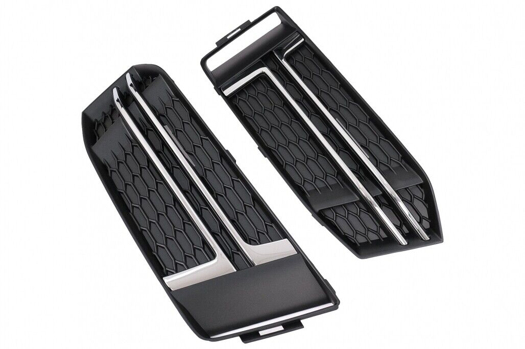 Paraurti Inferiore Griglia Coperture Griglie Laterali per Audi A4 B9 Berlina – vista 2