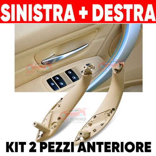 KIT 2 MANIGLIE Anteriori SINISTRA+DESTRA Beige BMW Serie 3 F30 F31 F34 M3 GT
