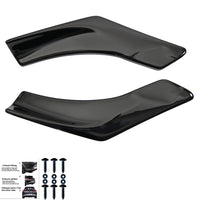 Splitter laterali posteriori compatibili con BMW Serie 1 F40 M-Pack / M135i 2019