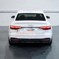✨DIFFUSORE  S4 Replica per AUDI A4 B9 S-LINE 2020-2022 POSTERIORE SOTTO PARAURTI