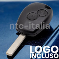 Guscio Scocca Chiave 2Tasti LAMA Piatta per Renault Clio 2 3 MODUS Twingo Kangoo