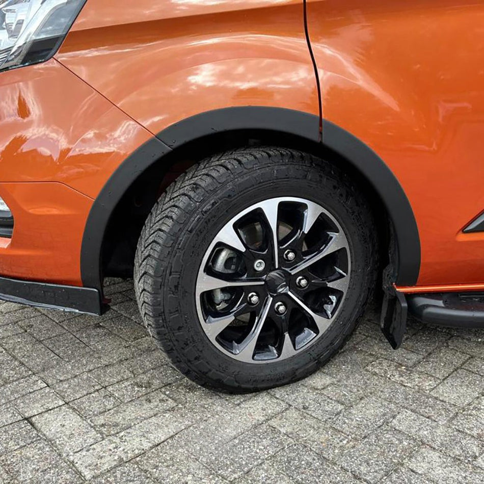 Rivestimenti passaruota compatibili con FORD Transit Custom MK1 Facelift 2018-20