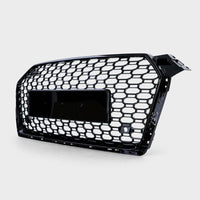 per AUDI A5 F5 2016-2019 Griglia Radiatore RS5 Look Nero Lucido