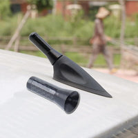 Antenna Estetica per auto Pinna TUNING Nera Carbon-Look Universale + Adattatori