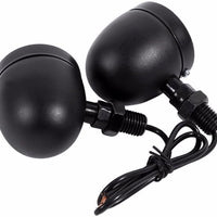 Coppia Luci Tonde BLACK Frecce UNIVERSALI Honda Suzuki Honda Yamaha Kawasaki