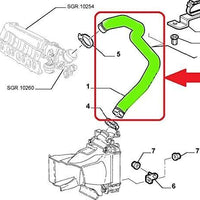 🔝TUBO INTERCOOLER🔝 ALFA ROMEO 147 156 GT 1.9 JTD 51702364 50508081 46746134