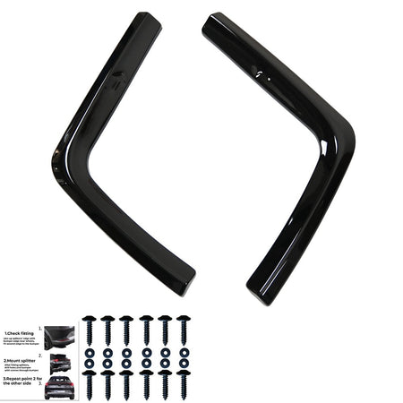 Spoiler laterali posteriori compatibili con VW VOLKSWAGEN Transporter T7 2024+ / – vista 7