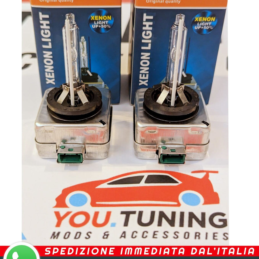 2x Lampadine BI-XENON D1S Luci 10000LM ✨SUPER LUMINOSE✨XENON 6000K