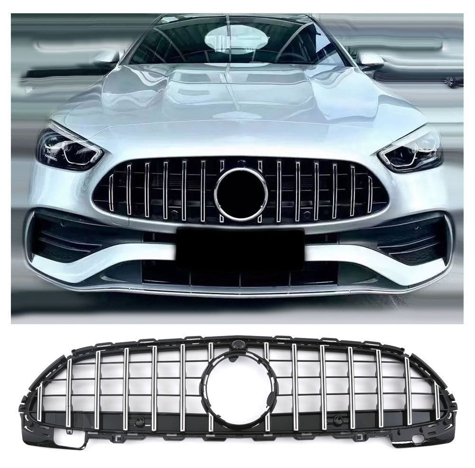 per Mercedes C W206 S206 AMG-Line Griglia Radiatore Panamericana GT