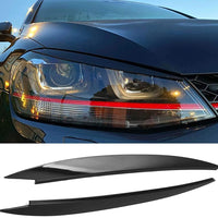 *SPORT LOOK* VW GOLF MK7 / GTI / R Line PALPEBRE CIGLIA FANALI FARI ANTERIORI