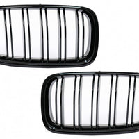 Griglie Centrali per BMW Serie 5 F10 F11 (2010-2017) Doppia Striscia M Design Ne