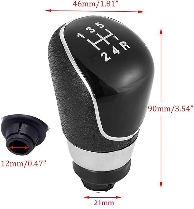 Leva Cambio Pomello 5-Marce per Ford Focus Fiesta Mondeo Kuga Galaxy C-Max B-Max
