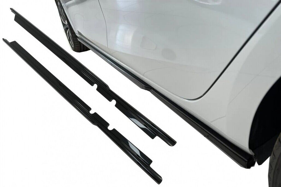Estensioni delle minigonne laterali per Seat Leon Mk4 (2020 in poi) Piano Black