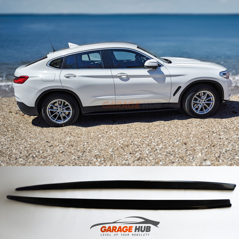 Sotto Minigonne per BMW X1 X2 X3 X4 X5  *M look* Laterali sotto porta NERO