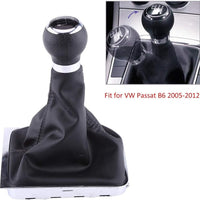 Pomello Manopola cuffia Ghetta 6 Marce Cambio per AUDI A4 VW Passat B6-B7