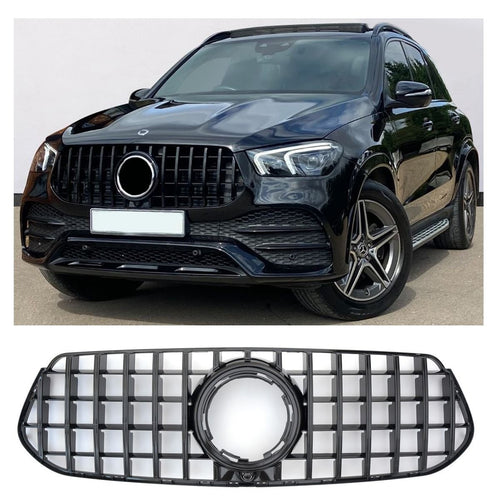 Griglia FULL BLACK per Mercedes V167 GLE DAL 2019 PANAMERICANA AMG GT OPTIK