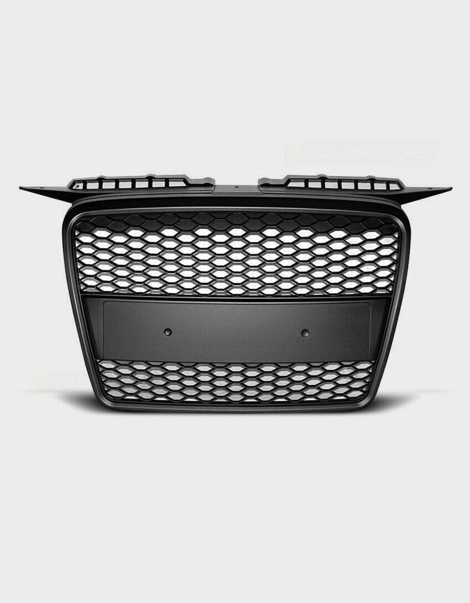 Griglia Anteriore Calandra RS LOOK per Audi A3 8P 8PA 2005-2008 Nero Lucido