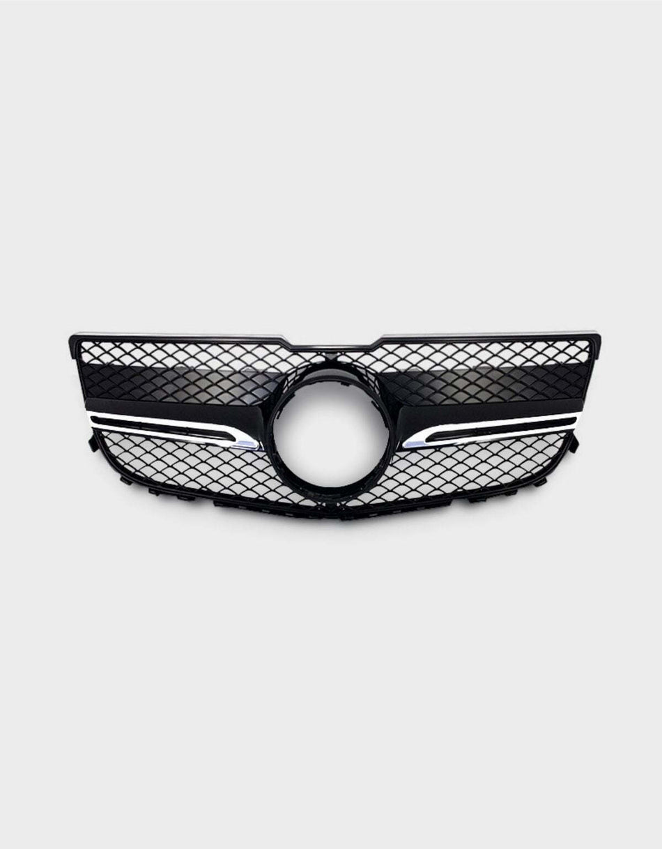 per Mercedes GLK X204 2012-2015 Griglia Sportiva Design Nero