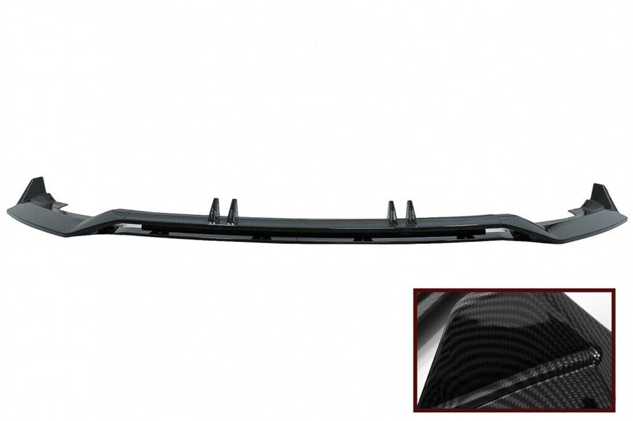 Spoiler per paraurti anteriore per Audi A4 B9 8W S-Line (2016-2018) Carbon Look
