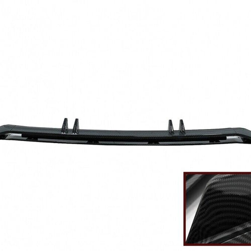 Spoiler per paraurti anteriore per Audi A4 B9 8W S-Line (2016-2018) Carbon Look