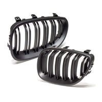 per Serie 5 E60 E61 2003-2010 Griglia M Look Nero Opaco