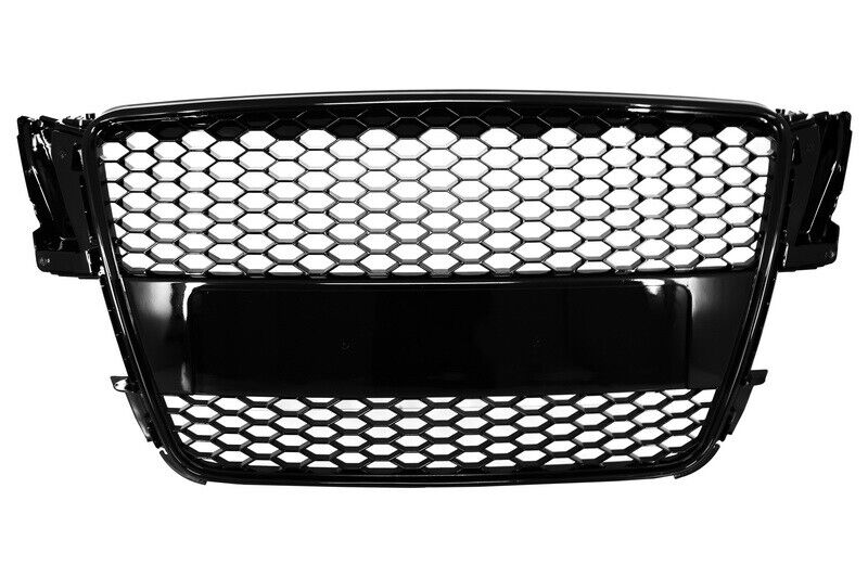 Griglia anteriore senza badge per Audi A5 8T (2007-2011) RS Design Piano Black