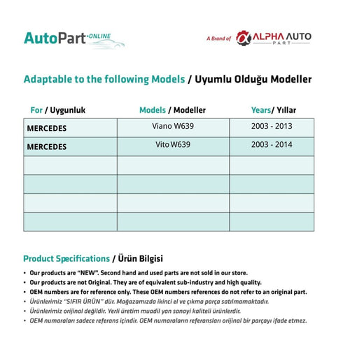 Tubo di Ritorno Benzina Mercedes Sprinter