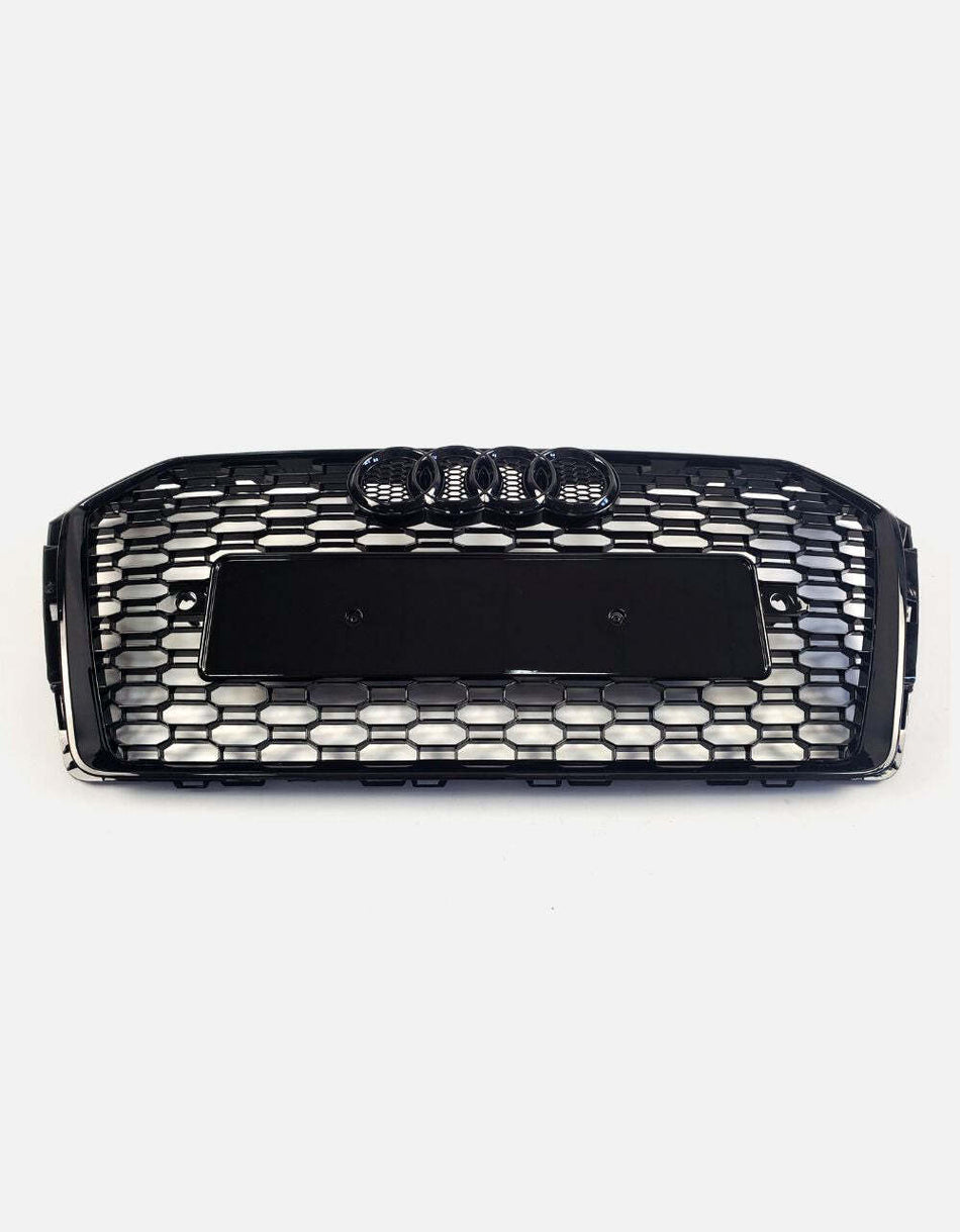 per AUDI A4 B9 2015-2019 Griglia Radiatore RS4 Look Quattro