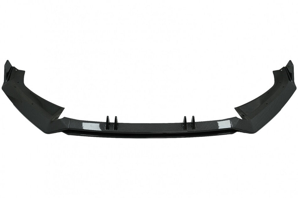 Lama Anteriore Splitter per Audi A4 B9 8W (2016-2018) SOLO S-LINE - CARBON