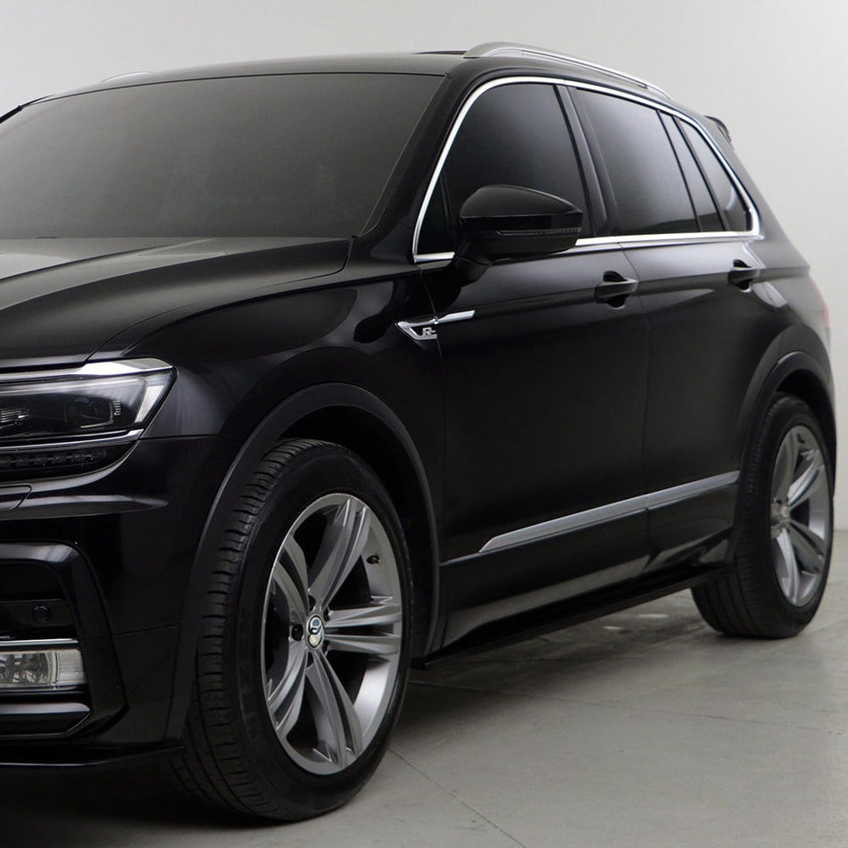 Minigonne laterali compatibili con VW VOLKSWAGEN Tiguan MK2 R-Line Allspace 2015