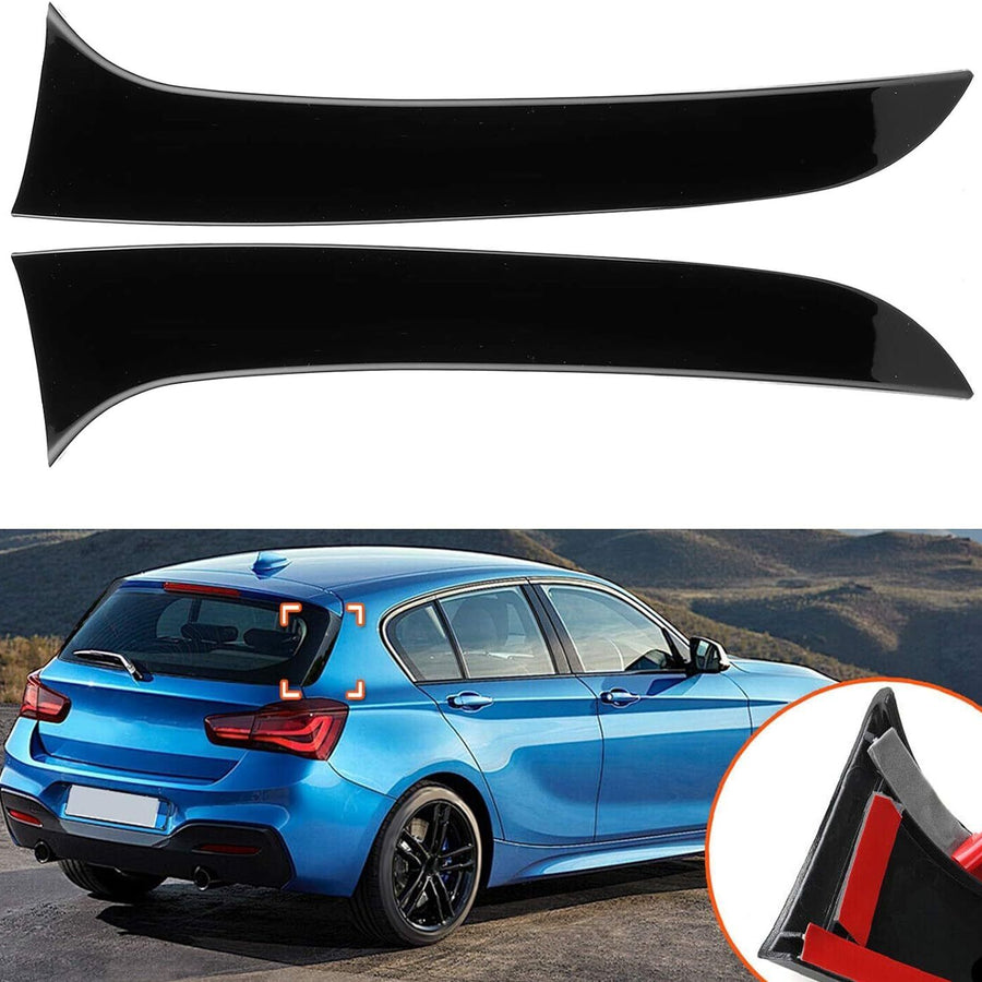 ✨BMW Serie 1 F20 F21 Lunotto Posteriore Ala Laterale Spoiler Per *Sport Look*