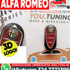 GUSCIO CHIAVE TELECOMANDO 3 TASTI ALFA ROMEO MITO GIULIETTA +LOGO 3D