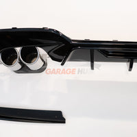 DIFFUSORE +2 TERMINALI INOX *Look M3* per BMW Serie 3 G20/G80M Performance