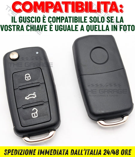 TELECOMANDO GUSCIO CHIAVE compatibile per VW GOLF 6, VI Polo 6R Passat B7 CC – vista 11