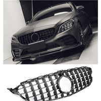 Griglia griglia supporto camera 360° per Mercedes W205 FACELIFT Panamericana ...