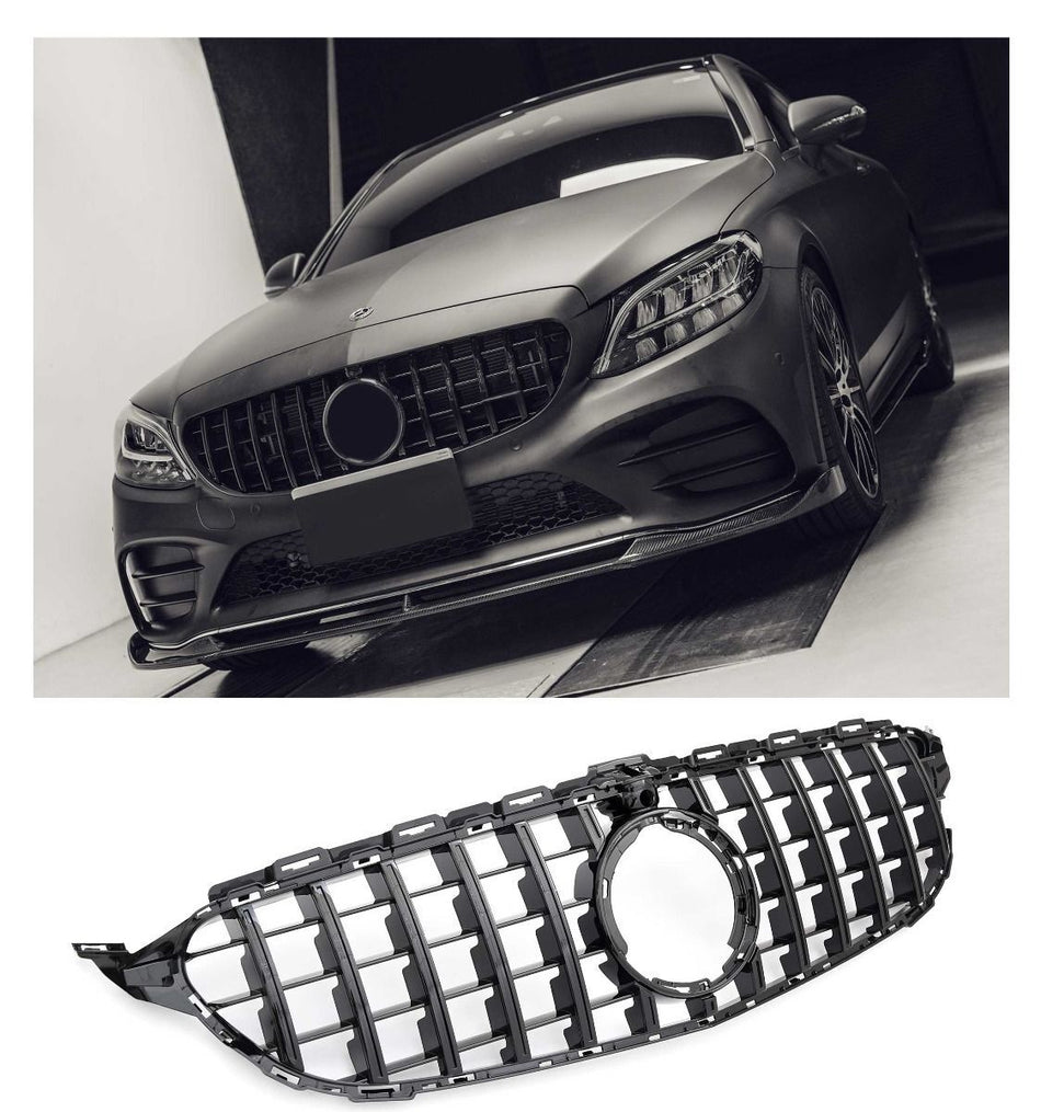 Griglia griglia supporto camera 360° per Mercedes W205 FACELIFT Panamericana ...