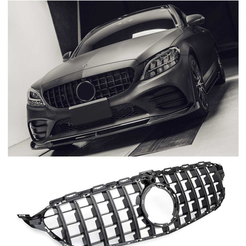 Griglia griglia supporto camera 360° per Mercedes W205 FACELIFT Panamericana ...