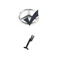 per Mercedes C W203 00-07 Griglia Radiatore LOOK AMG Nero Lucido