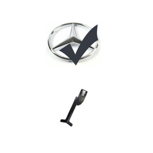 per Mercedes C W203 00-07 Griglia Radiatore LOOK AMG Nero Lucido