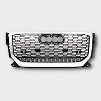 per AUDI Q2 2016-2020 Griglia Radiatore Ottica RSQ2 Nero Argento