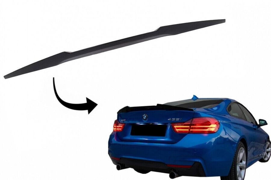 Spoiler per bagagliaio per BMW Serie 4 Coupé F32 (2013-up) M4 CSL Design Nero op