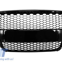 Griglia anteriore senza badge per Audi A5 8T (2007-2011) RS Design Piano Black